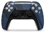 WraptorSkinz Skin Wrap compatible with the Sony PS5 DualSense Controller VintageID 25 Blue (CONTROLLER NOT INCLUDED)
