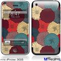 iPhone 3GS Skin - Flowers Pattern 04