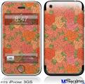 iPhone 3GS Skin - Flowers Pattern Roses 06