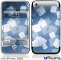 iPhone 3GS Skin - Bokeh Squared Blue