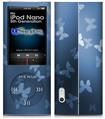 iPod Nano 5G Skin - Bokeh Butterflies Blue
