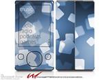 Bokeh Squared Blue - Decal Style skin fits Zune 80/120GB  (ZUNE SOLD SEPARATELY)