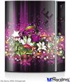 Sony PS3 Skin - Grungy Flower Bouquet