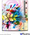 Sony PS3 Skin - Floral Splash