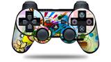 Sony PS3 Controller Decal Style Skin - Floral Splash (CONTROLLER NOT INCLUDED)