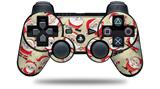 Sony PS3 Controller Decal Style Skin - Lots of Santas (CONTROLLER NOT INCLUDED)