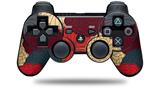 Sony PS3 Controller Decal Style Skin - Flowers Pattern 04 (CONTROLLER NOT INCLUDED)
