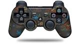 Sony PS3 Controller Decal Style Skin - Flowers Pattern 07 (CONTROLLER NOT INCLUDED)