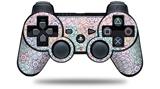 Sony PS3 Controller Decal Style Skin - Flowers Pattern 08 (CONTROLLER NOT INCLUDED)