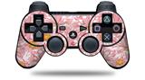 Sony PS3 Controller Decal Style Skin - Flowers Pattern 12 (CONTROLLER NOT INCLUDED)