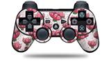 Sony PS3 Controller Decal Style Skin - Flowers Pattern 16 (CONTROLLER NOT INCLUDED)