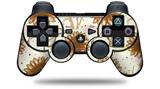 Sony PS3 Controller Decal Style Skin - Flowers Pattern 19 (CONTROLLER NOT INCLUDED)