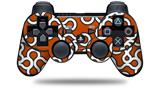 Sony PS3 Controller Decal Style Skin - Locknodes 03 Burnt Orange (CONTROLLER NOT INCLUDED)