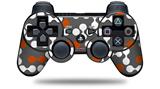 Sony PS3 Controller Decal Style Skin - Locknodes 04 Burnt Orange (CONTROLLER NOT INCLUDED)