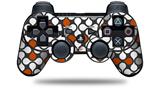 Sony PS3 Controller Decal Style Skin - Locknodes 05 Burnt Orange (CONTROLLER NOT INCLUDED)