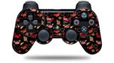Sony PS3 Controller Decal Style Skin - Crabs and Shells Black (CONTROLLER NOT INCLUDED)