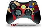 XBOX 360 Wireless Controller Decal Style Skin - Flowers Pattern 04 (CONTROLLER NOT INCLUDED)