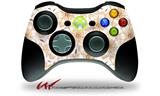 XBOX 360 Wireless Controller Decal Style Skin - Flowers Pattern 15 (CONTROLLER NOT INCLUDED)