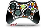 XBOX 360 Wireless Controller Decal Style Skin - Locknodes 05 Burnt Orange (CONTROLLER NOT INCLUDED)