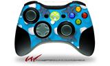 XBOX 360 Wireless Controller Decal Style Skin - Starfish and Sea Shells Blue Medium (CONTROLLER NOT INCLUDED)