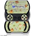 Birds Butterflies and Flowers - Decal Style Skins (fits Sony PSPgo)
