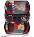 Flowers Pattern 04 - Decal Style Skins (fits Sony PSPgo)
