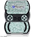 Flowers Pattern 09 - Decal Style Skins (fits Sony PSPgo)