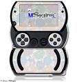 Flowers Pattern 10 - Decal Style Skins (fits Sony PSPgo)