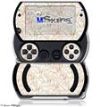 Flowers Pattern 17 - Decal Style Skins (fits Sony PSPgo)
