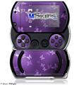 Bokeh Butterflies Purple - Decal Style Skins (fits Sony PSPgo)