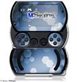 Bokeh Hex Blue - Decal Style Skins (fits Sony PSPgo)