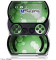 Bokeh Hex Green - Decal Style Skins (fits Sony PSPgo)