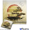 Decal Skin compatible with Sony PS3 Slim Bonsai Sunset