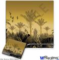 Decal Skin compatible with Sony PS3 Slim Summer Palm Trees