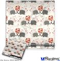 Decal Skin compatible with Sony PS3 Slim Elephant Love