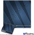 Decal Skin compatible with Sony PS3 Slim VintageID 25 Blue