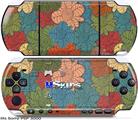 Sony PSP 3000 Skin - Flowers Pattern 01