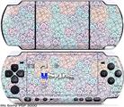 Sony PSP 3000 Skin - Flowers Pattern 08