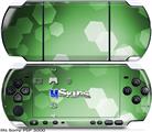 Sony PSP 3000 Skin - Bokeh Hex Green