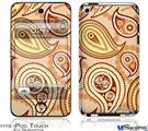 iPod Touch 4G Decal Style Vinyl Skin - Paisley Vect 01