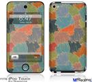 iPod Touch 4G Decal Style Vinyl Skin - Flowers Pattern 03