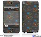 iPod Touch 4G Decal Style Vinyl Skin - Flowers Pattern 07