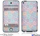 iPod Touch 4G Decal Style Vinyl Skin - Flowers Pattern 08