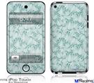 iPod Touch 4G Decal Style Vinyl Skin - Flowers Pattern 09