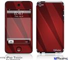 iPod Touch 4G Decal Style Vinyl Skin - VintageID 25 Red