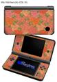 Flowers Pattern Roses 06 - Decal Style Skin fits Nintendo DSi XL (DSi SOLD SEPARATELY)