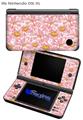 Flowers Pattern 12 - Decal Style Skin fits Nintendo DSi XL (DSi SOLD SEPARATELY)