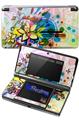 Floral Splash - Decal Style Skin fits Nintendo 3DS (3DS SOLD SEPARATELY)