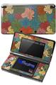 Flowers Pattern 01 - Decal Style Skin fits Nintendo 3DS (3DS SOLD SEPARATELY)