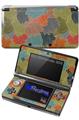 Flowers Pattern 03 - Decal Style Skin fits Nintendo 3DS (3DS SOLD SEPARATELY)